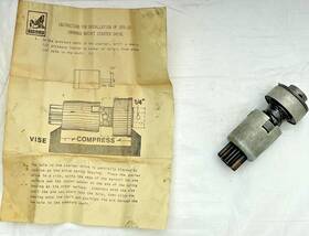 Spd-10 Tisco Nos Ratchet Starter Drive New Old Stock Flywheel Plate Accessory Spd-10 Tisco Nos Ratchet Starter Drive New Old Stock Flywheel Plate Accessory