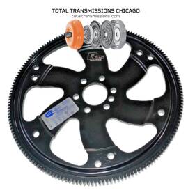 Rts-fp753b Total Transmissions Chicago Gm Ls1 - Ls7 Billet 1 Piece Flex Plate 168t Fits Th350 Th400 4l80e 4l60e 6l80e
