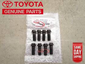 9397fzj Toyota 12244 93 - 97 Land Cruiser Fzj80 Flywheel Drive Flex Plate Bolts Qty 8 Oem New
