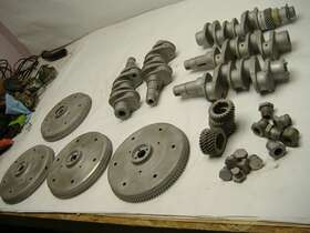 Volkswagen 111 113 311 Vw Bug 40 Hp Crank Flywheel Scrap Parts For Art Work