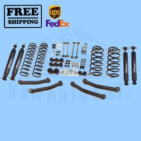 Zone Offroad L1449288 4 Inch Lift Kit 2003-2006 For Jeep Wrangler Tj 4wd Gas Nitro Shocks