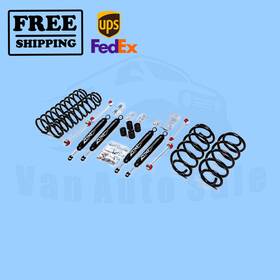 L1449289 Zone Offroad 3 Inch Lift Kit For Jeep Wrangler Tj 2003-2006 4wd Gas Nitro Shocks