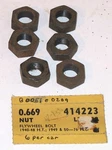 1940-1950 Oldsmobile Nos Hydramatic Flywheel Bolt Nuts 414223. Fixed Price $12.99.