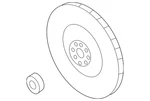 Genuine Subaru Flywheel 12342AA171. Fixed Price $372.18.