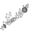 Genuine Mopar Lobe Recessed Head Bolt Mounting 6510375AA. Fixed Price $6.31.