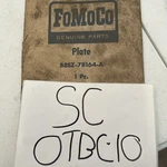 Genuine Ford Plate B8SZ-7B164-A, Nos. Fixed Price $22.77.