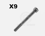 Porsche 911 Flywheel Ring Gear To Clutch Pressure Plate (8 X 80 Mm) Bolt. Fixed Price $26.75.