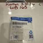 (1) Gm Oem Nos 11588468 Auto Trans Flywheel Bolt Sold Individually. Fixed Price $8.10.