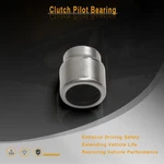 Clutch Flywheel Needle Roller Bearing Fit For Audi A3 Q3 Vw Golf Jetta Passat. Fixed Price $17.32.