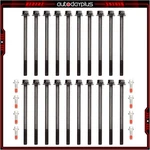 For 99-09 4.7L Jeep Dodge Dakota Ram 1500 Durango Mitsubishi Head Bolts Set. Fixed Price $37.03.