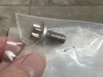 New Genuine Bmw Aluminum Screw 889520 Oe 11137544768. Fixed Price $9.95.