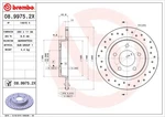 Brembo 08.9975.2X Brake Disc For Mazda. Fixed Price $99.24.