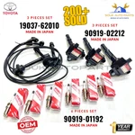 Toyota Oem Ignition Coil, Spark Plugs & Wires Set 4RUNNER Tacoma Tundra 3.4L. Fixed Price $175.00.