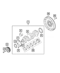 Genuine Mopar Hex Head Bolt 68095480AA. Fixed Price $18.78.