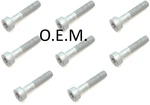 Flywheel Bolts (10 50 Mm) For Porsche 911 / Boxster Cayman - Set Of 8. Fixed Price $28.45.