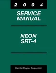 2004 Dodge Neon, SRT-4 Shop Service Repair Manual. Fixed Price $108.50.