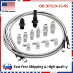 Fit For TH350 700R4 TH400 Braided Transmission Cooler Hoses Lines Length. Fixed Price $38.15.