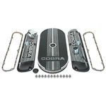 Engine Dress Up Kit Aluminum Cobra Logo Mustang 260/ 289/ 302/ 351W 1964-1973. Fixed Price $427.94.