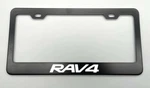 RAV4 Black License Plate Frame Stainless Steel With Laser Engraved Fit Toyota. Fixed Price $11.50.