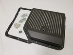 Aluminum Transmission Oil Pan Black Finned Gm Chevy Turbo TH-350 Stock. Fixed Price $66.00.