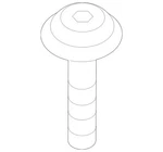 Genuine Mercedes-benz Pan Head Screw Collar 010-990-26-04. Fixed Price $11.30.