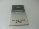 * Oem Owners Manual Owner's Handbook Guide 1990 Thunderbird Tbird M-161633. Fixed Price $14.94.