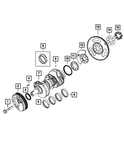 Genuine Mopar Flex-plate Or Flywheel Backing 52108723AA. Fixed Price $26.34.