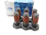 (6) New Genuine Oem Ford F1ZZ-6379-A Clutch Flywheel Bolts. Fixed Price $74.99.