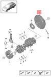 Genuine Porsche Panamera 971 Dual-mass Flywheel 9A710526430. Fixed Price $2580.59.