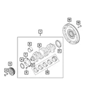 Genuine Mopar Hex Head Bolt 68095480AA. Fixed Price $19.88.