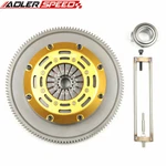 Race Clutch Flywheel Kit + Twin Disc For Lancer Evo X 4B11T 08-14 Standard Wt. Fixed Price $499.00.