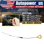 Engine Oil Dipstick Fits For 1984-92 93 94 95TOYOTA Pickup 4RUNNER 15301-35020. Fixed Price $9.05.