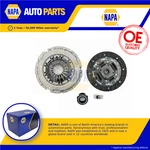 Clutch Kit 3PC (cover+plate+releaser) Fits Vw Scirocco MK3 1.4 08 To 17 Napa New. Fixed Price $163.41.