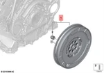 Genuine Bmw F10 F12 F13 Cabrio Coupe Sedan Twin Mass Flywheel Oem 21207594480. Fixed Price $2094.20.