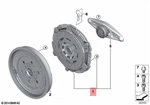 Genuine Bmw F80 F82 F83 Cabrio Coupe Sedan Clutch Kit Oem 21212284234. Fixed Price $820.40.