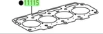 2022-2026 Corolla Cross M20AFKS Head Gasket Genuine Oem. Fixed Price $79.99.