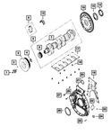 Genuine Mopar Flex-plate Backing 68723563AA. Fixed Price $236.81.
