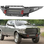 Front Bumper W/ Winch Plate Led Lights D-rings For Dodge Ram 2500 3500 2019-2024. Fixed Price $474.99.