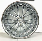 20" Rennen RS2 Chrome Wheels Compatible Range Rover Land Bmw X5 X6. Fixed Price $1075.00.
