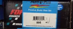 Brand New Fdp Rear Parking Brake Shoes 895 Fits *see Chart* W/ 4 Wheel Abs. Fixed Price $15.99.