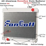 3 Row Radiator Fits For 60-64 Buick Lesabre Electra Wildcat 6.6L Skylark 4.9L V8. Fixed Price $139.00.