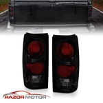82-93 For Chevy S10 Pickup/gmc Sonoma Truck Dark Smoke Brake Tail Lights Pair. Fixed Price $50.01.
