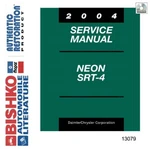 2004 Dodge Neon, SRT-4 Factory Shop Service Manual Cd. Fixed Price $51.50.
