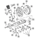 Genuine Mopar Torque Converter Drive Plate 4863841. Fixed Price $213.14.