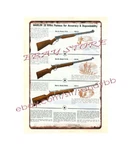 1950 Model 39-A Rifle Metal Sign Hunting Sporting Gear Hunter Gifts. Fixed Price $19.58.