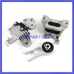 3PCS Fits Jeep Cherokee 2.4L 14-19 Complete Engine Motor Transmission Mount Set. Fixed Price $167.00.