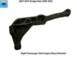 078AB-S2 12 Dodge Ram 2500 Cummins 6.7L Adapter Engine Mount Bracket Oem. Fixed Price $59.00.