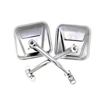 Rampage 7417 Stainless Steel Side Mirror Pair For 1955 1995 Jeep Cj Series. Fixed Price $111.95.