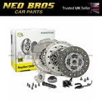 Genuine Luk 4PC Clutch, Dual Mass Flywheel & Bearing Kit Audi 600014400. Fixed Price $851.28.