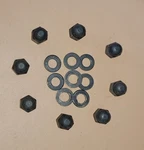 Alfa Romeo Spider Cylinder Head Acorn Nuts & Washers Set Of 8 Gtv And Berlina. Fixed Price $37.77.
